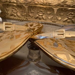 Brand New Micheal Kors Flip Flops